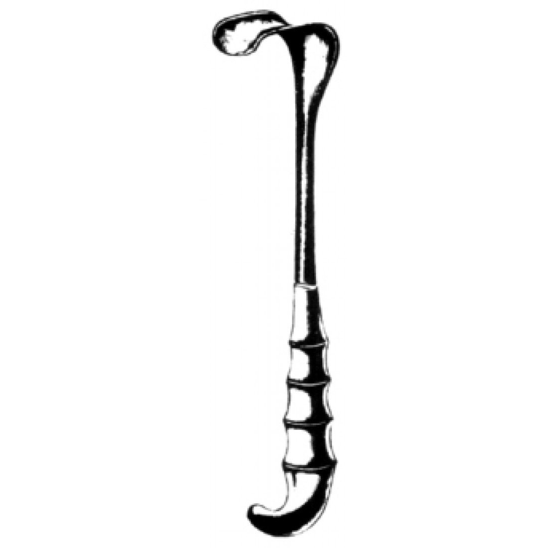 18.0460.03 Richardson Retractor Finger Grip Handle 38x38mm