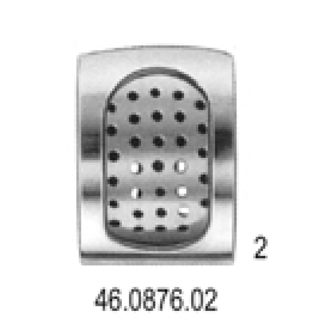 46.0876.02 Yedek Bıçak Delikli  Fig.2