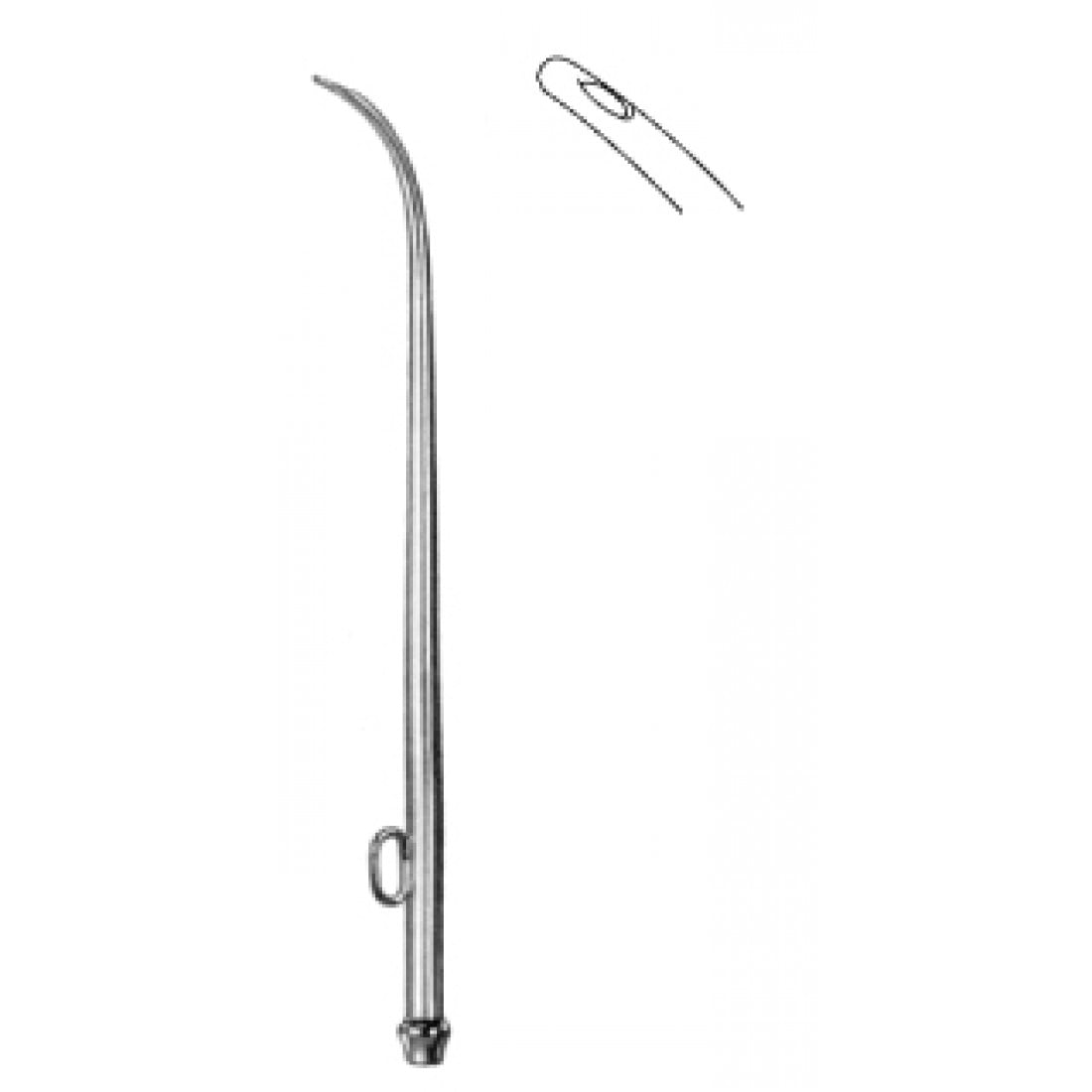 46.0880.15 Siebenmann Frontal Sinus Kanülü 1.5mm, 12cm