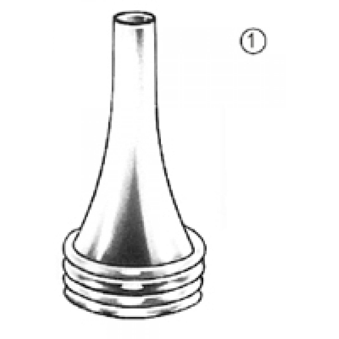 44.0030.01 Politzer Kulak Spekulumu 3mm, Fig.1