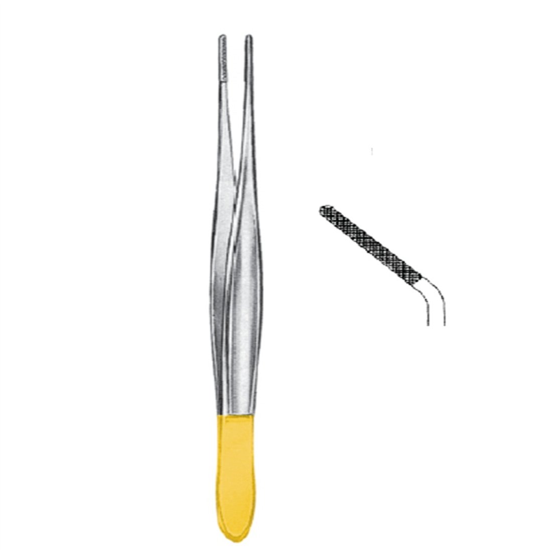 11.5225.17 Cushing Forseps açılı 1.8mm, 18cm TC