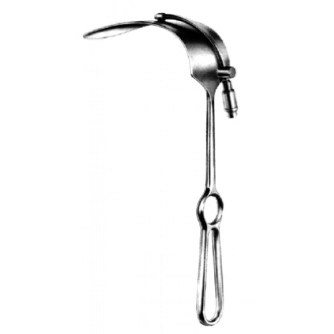 18.0554.01 Mikulicz Retractor w/light carrier 95x35mm, 26cm
