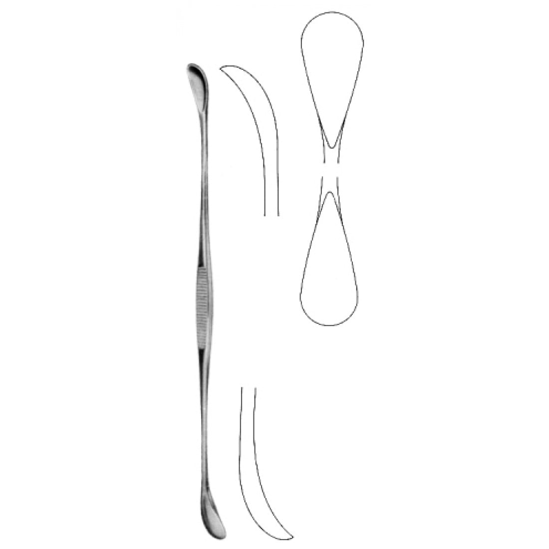 56.0190.23 Fergusson Safra Taşı Kepçesi 23.5cm