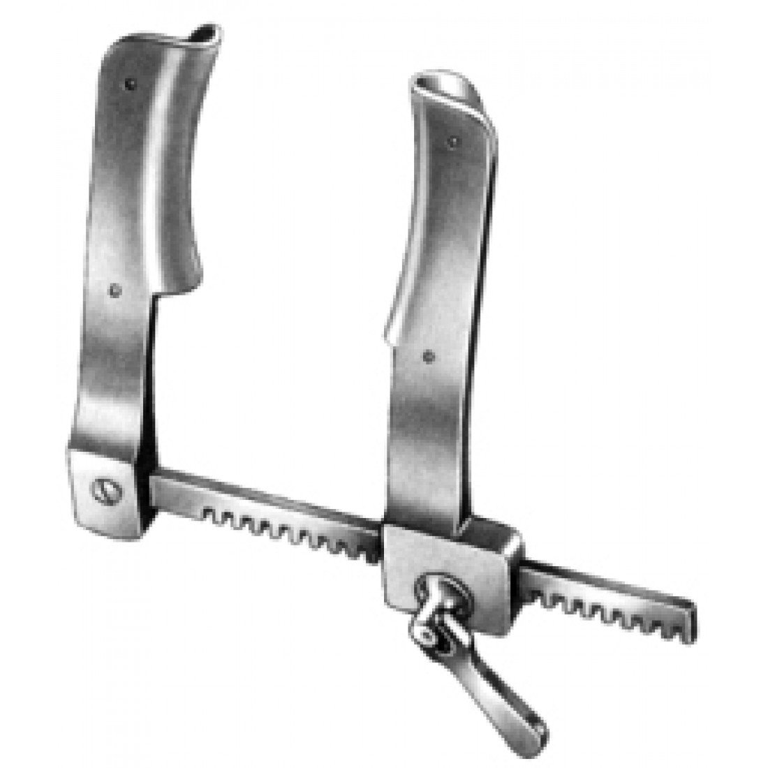 36.7302.01 Castaneda Sternum Ekartörü 12x45mm, 70mm Alüminyum