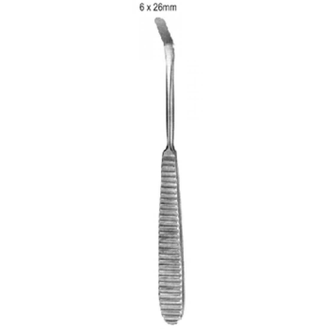 49.0434.03 Steinh Periost Elevatör 6x26mm 17cm