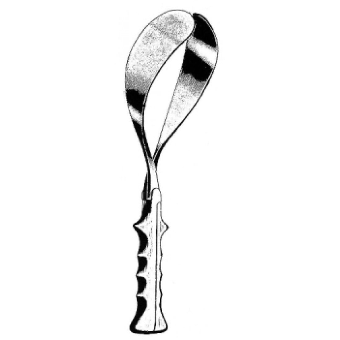 62.0140.36 McLean Doğum Forsepsi 36cm