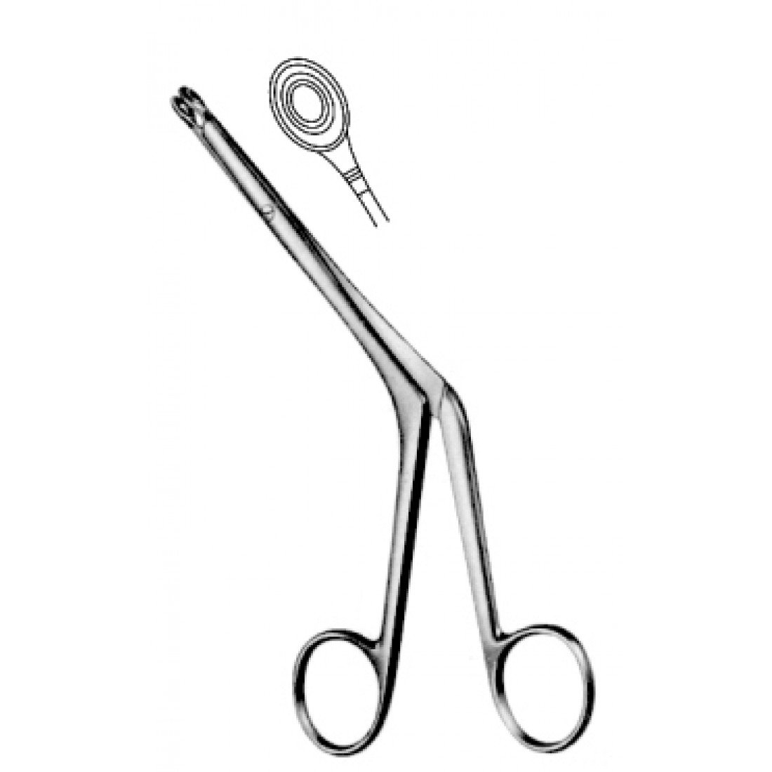 46.0160.03 Luc/Bruenings Nazal Turbinat Forseps Fig.3 19cm