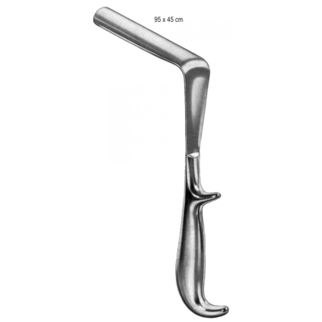 60.0310.22 Dunkel Vajinal Ekartör 95x45mm