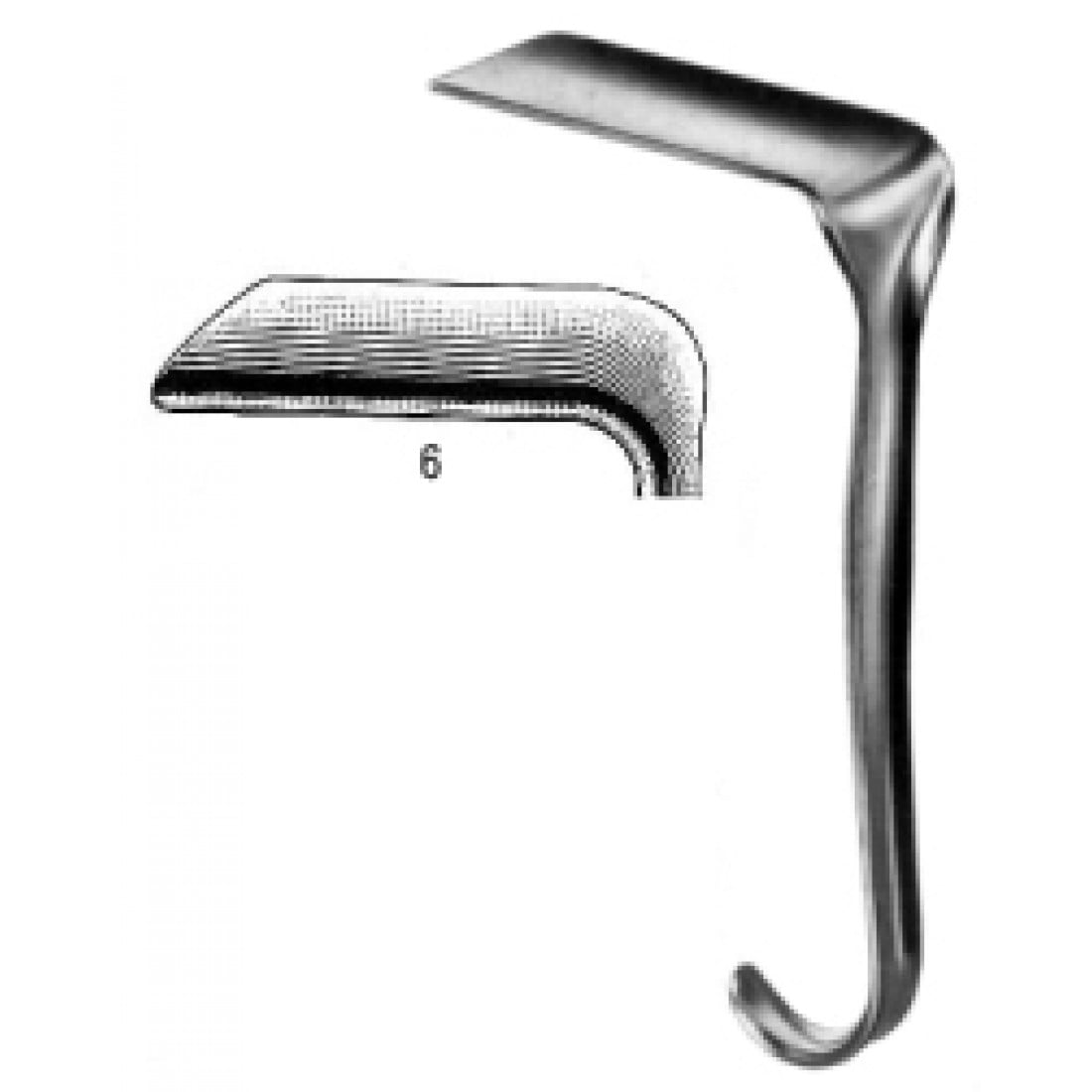 60.0080.06 Jackson Vajinal Spekulum 100x38mm