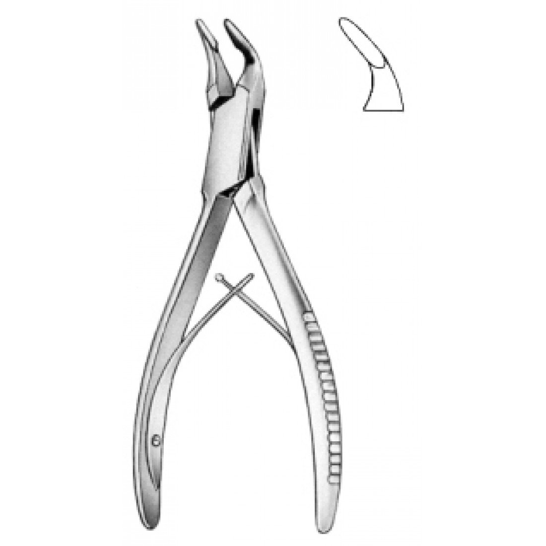 28.1180.02 Blumenthal Kemik Ronjuru Eğri 15.5cm