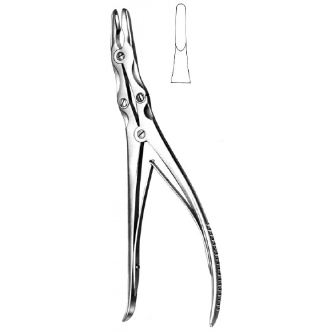 28.1334.02 Leksell-Stille Ronjur 4mm, 23cm