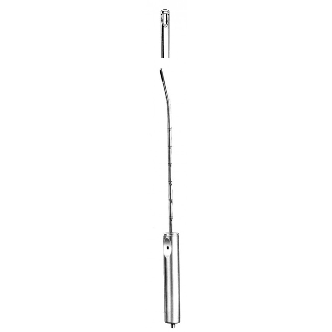 62.0600.04 Uterin Aspirasyon Küreti 4.5mm, 28cm