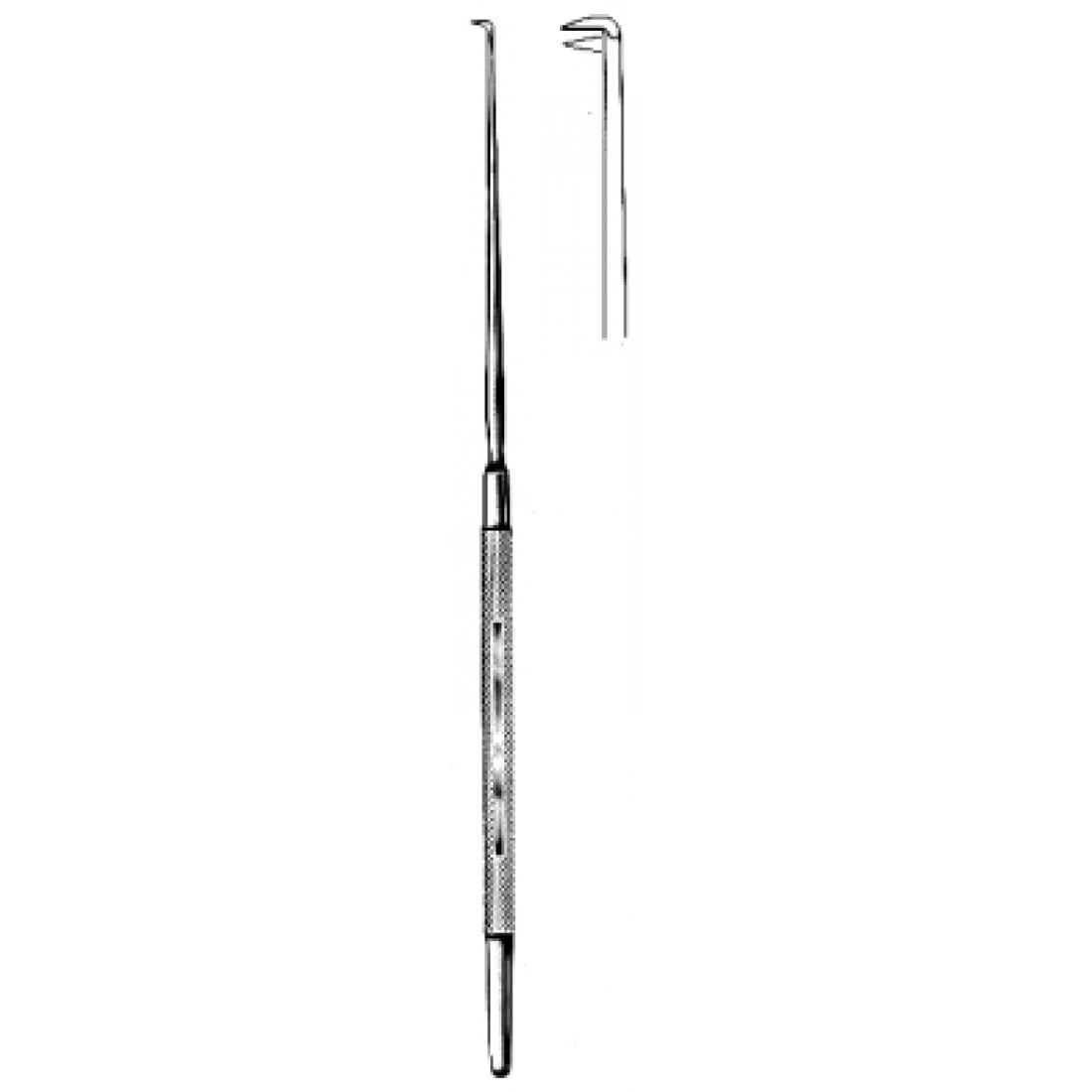 30.0206.20 Adson Sinir Ekartörü Sivri 20cm