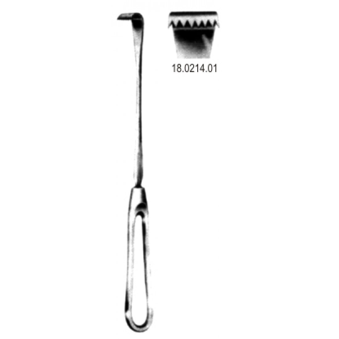 18.0214.01 Oldberg Ekartör 8 Dişli, 20cm