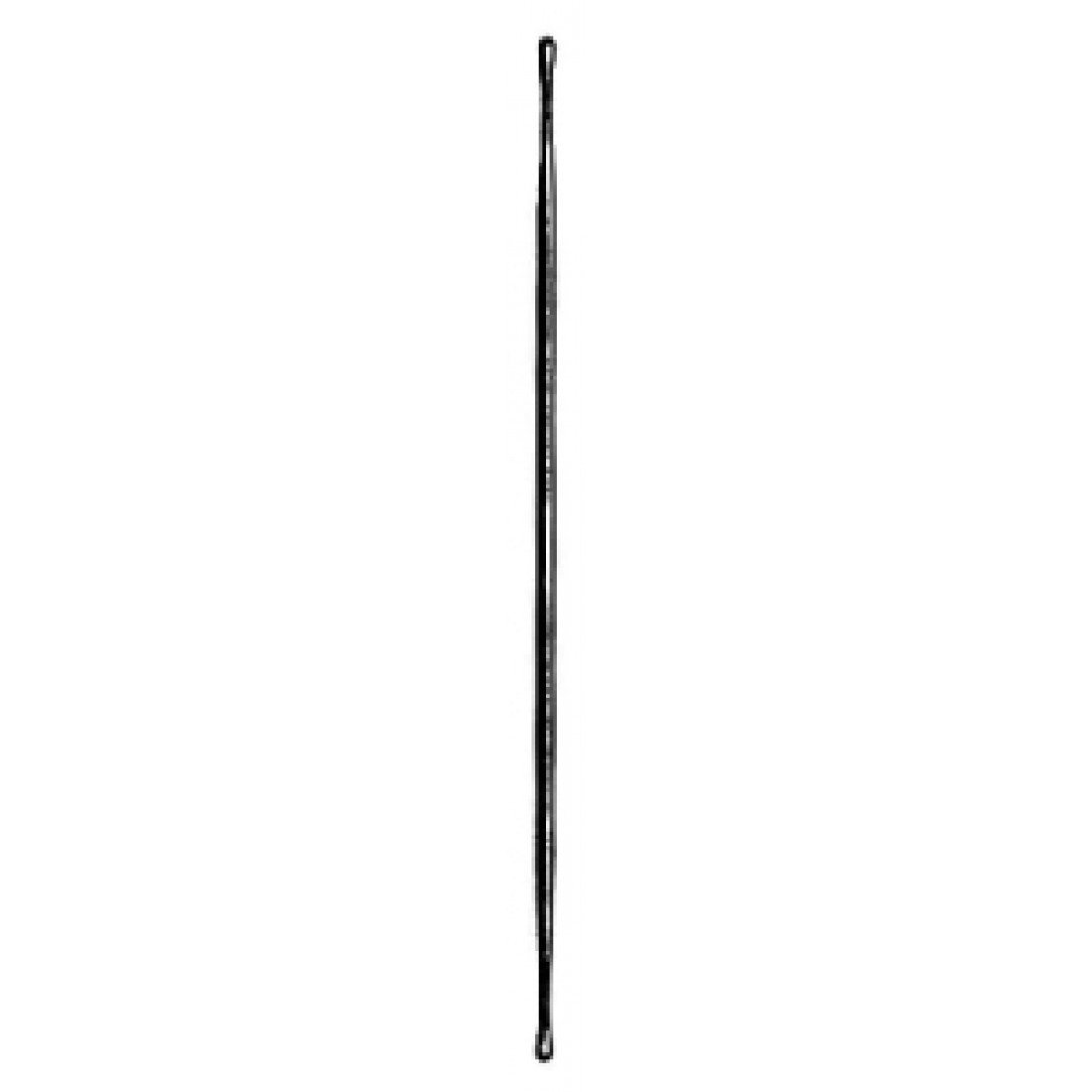 20.0024.16 Gümüş Prob, Butonlu, Çift Uçlu, 2mm, 16cm