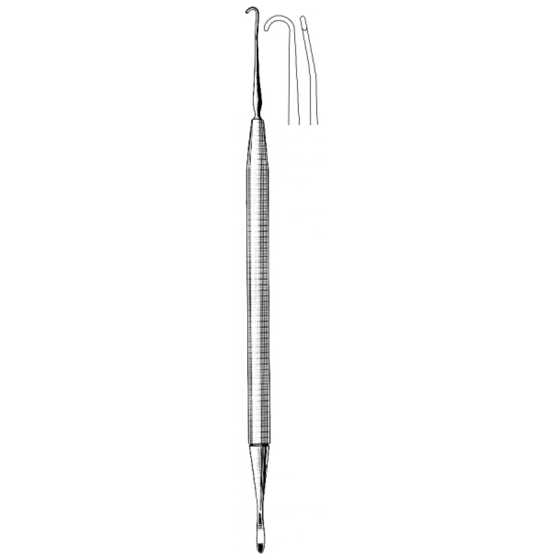 30.0212.30 Scoville Ekartör & Disektör Çift Taraflı 30cm