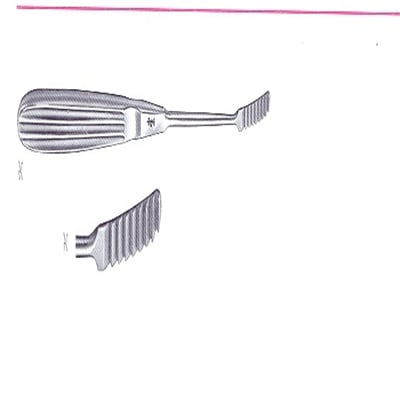 46.0685.18 Maltz Burun Raspa Eğri 5mm, 18cm