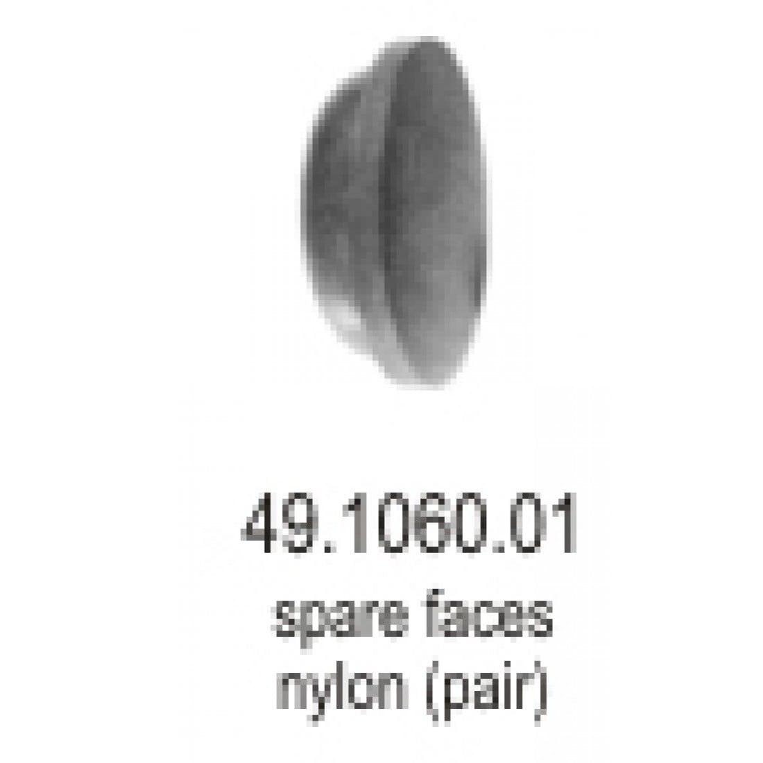 49.1060.01 Yedek Naylon Uç  Mead Kemik Çekici için (Çift)