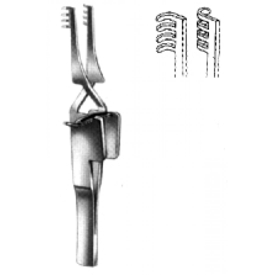 19.0042.10 Ekartör (Heiss)  Künt 10.5cm