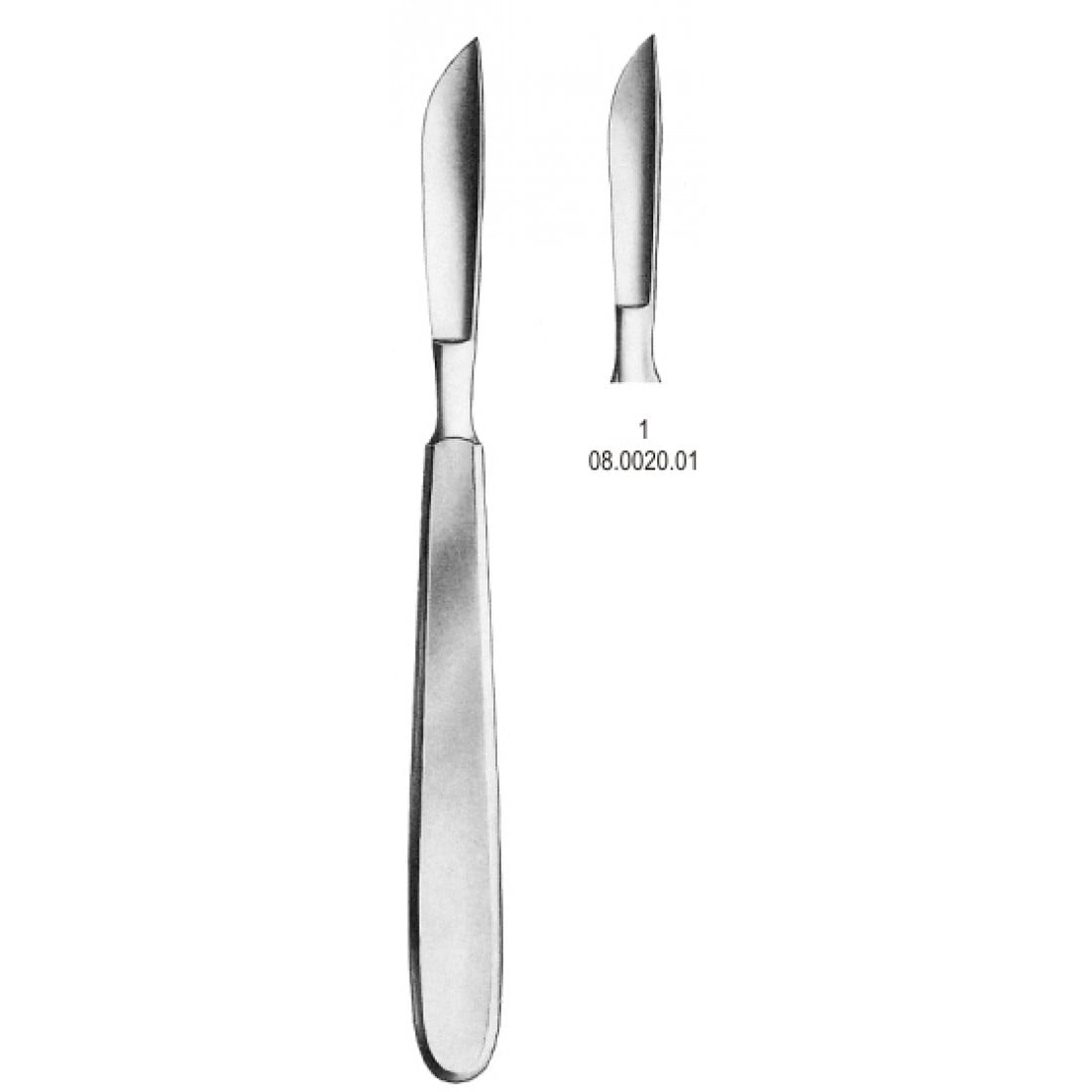 08.0020.01 Collin Operasyon Bıçağı Fig.1