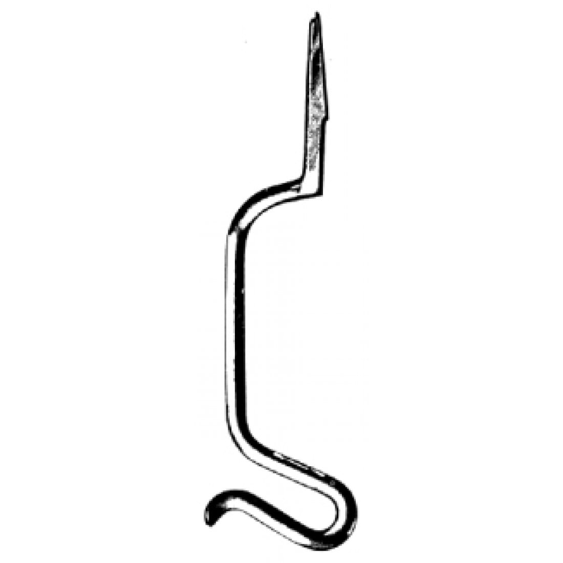26.0344.35 Kuentscher Kemik Oyucu  35cm