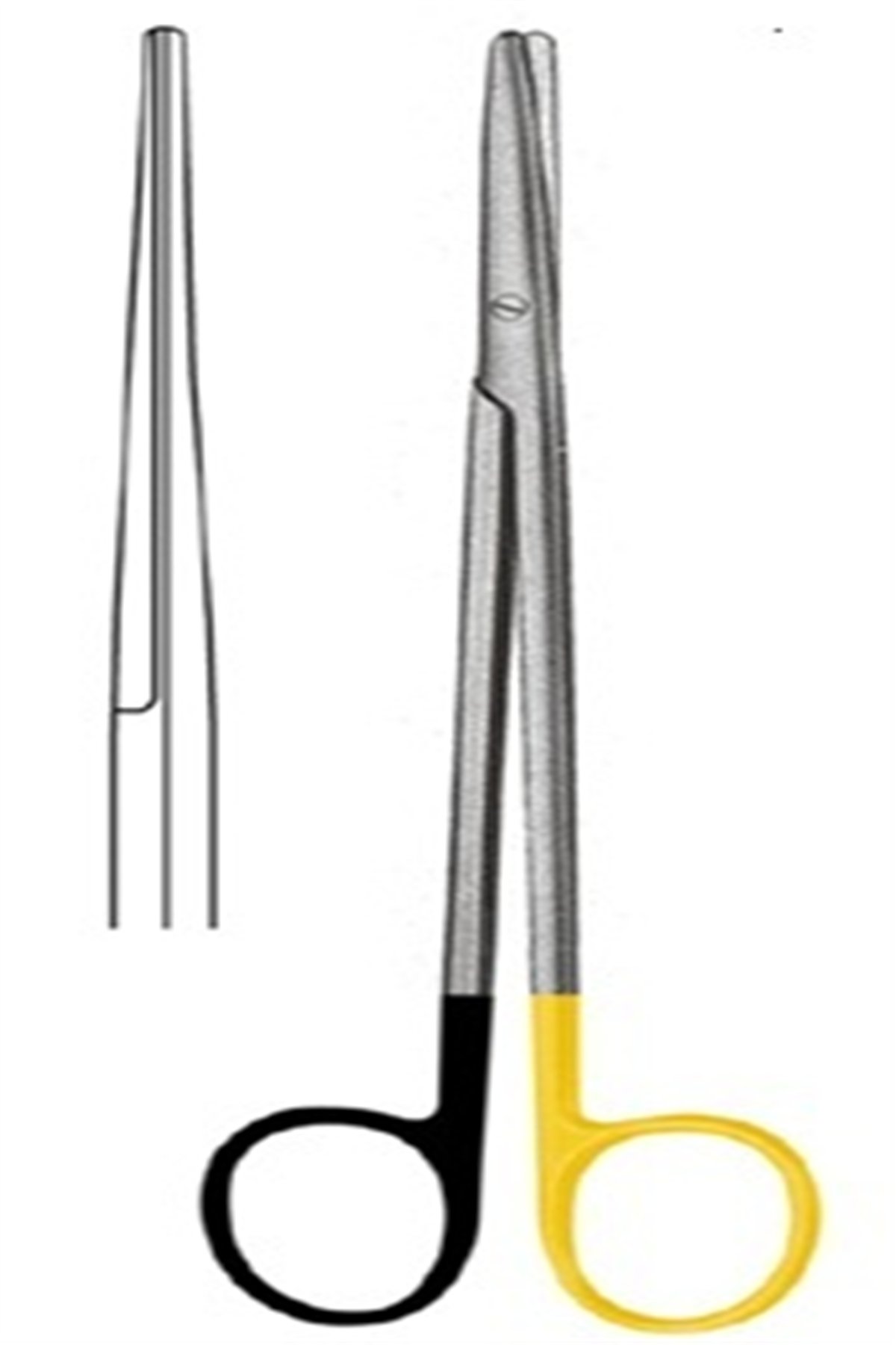 09.5380.30 Metzenbaum Makas Düz 30cm S/CUT, TC