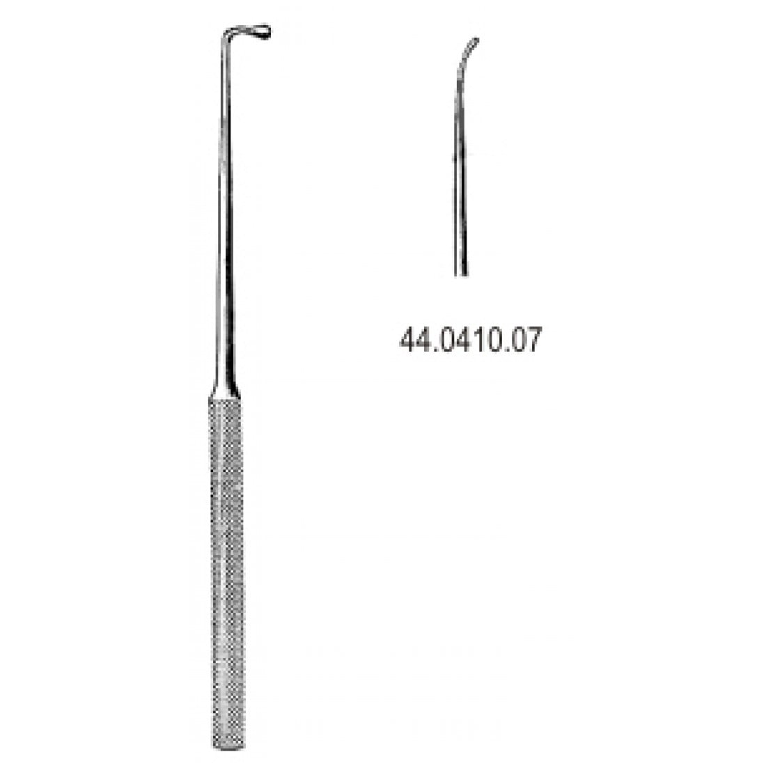 44.0410.07 Wagener Kulak Kancası Künt 14cm, Fig.7