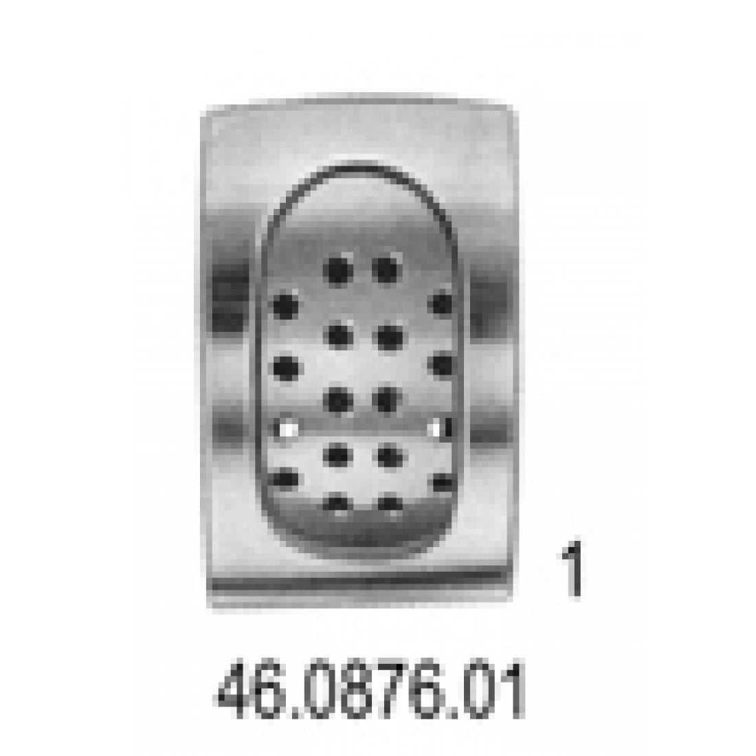 46.0876.01 Yedek Bıçak Delikli  Fig.1