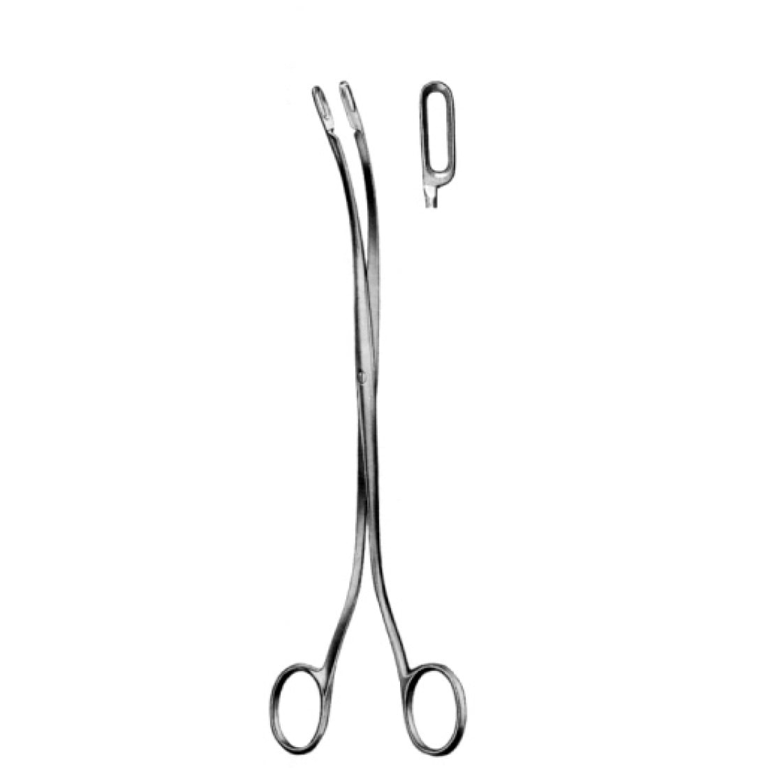 56.0064.23 Desjardins Safra Taşı Forsepsi Fig.3, 23cm
