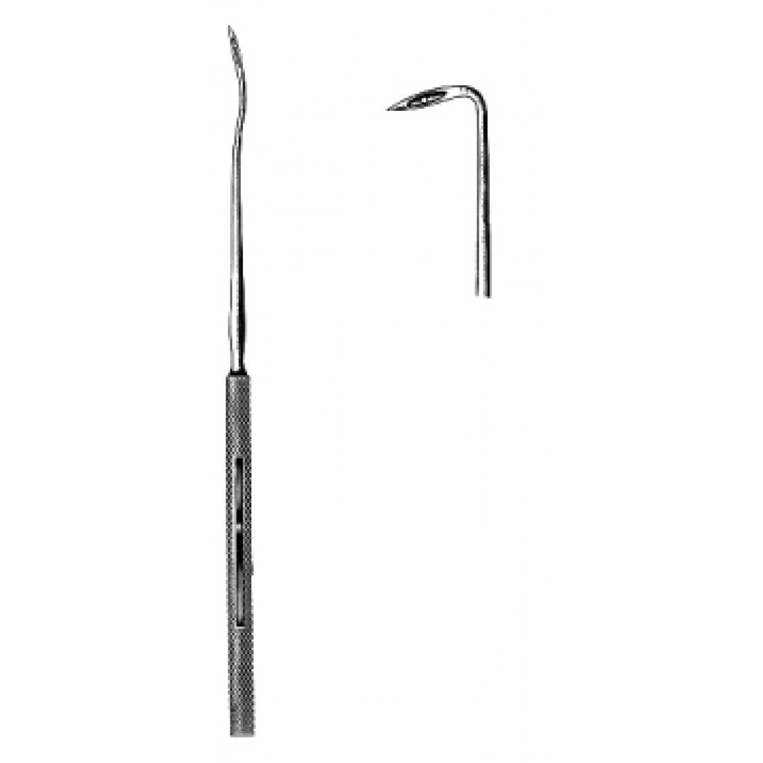46.0774.09 Yankauer Septum Sütur İğnesi 17cm