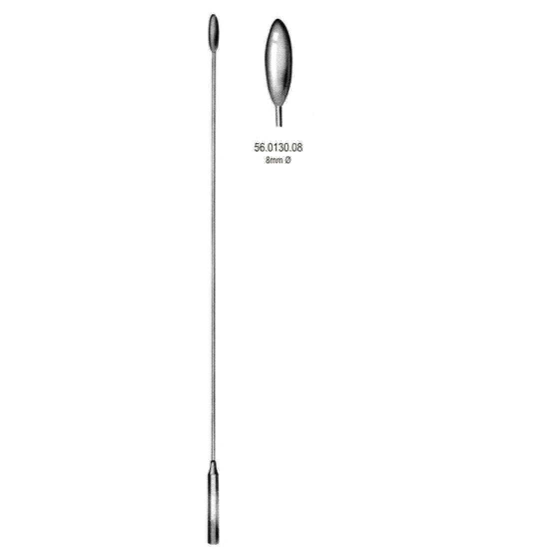 56.0130.08 Bakes Safra Kanalı Dilatörü 8mm, 30cm