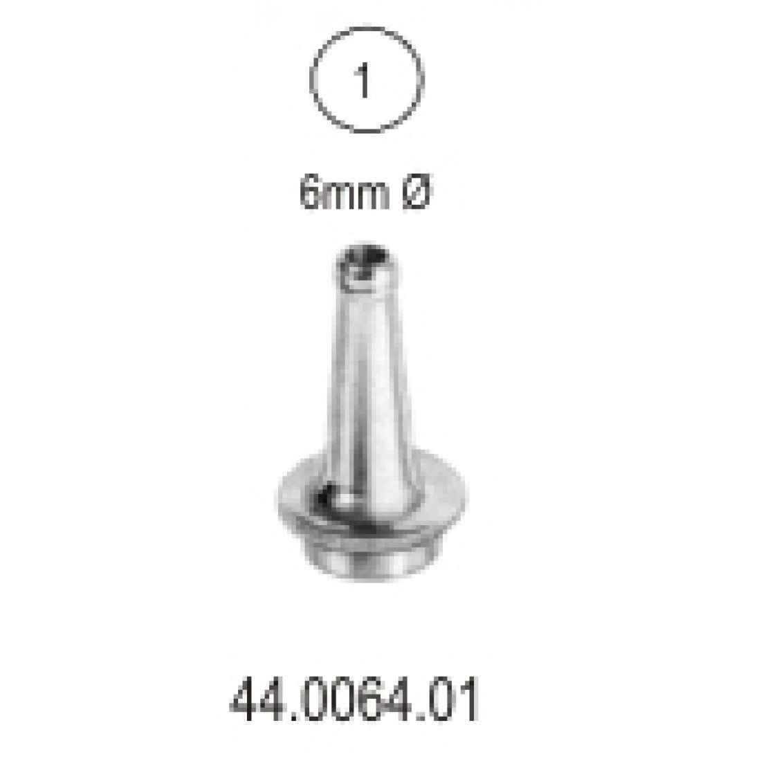 44.0064.01 Bruenings Kulak Spekulumu 6.0mm Fig.1