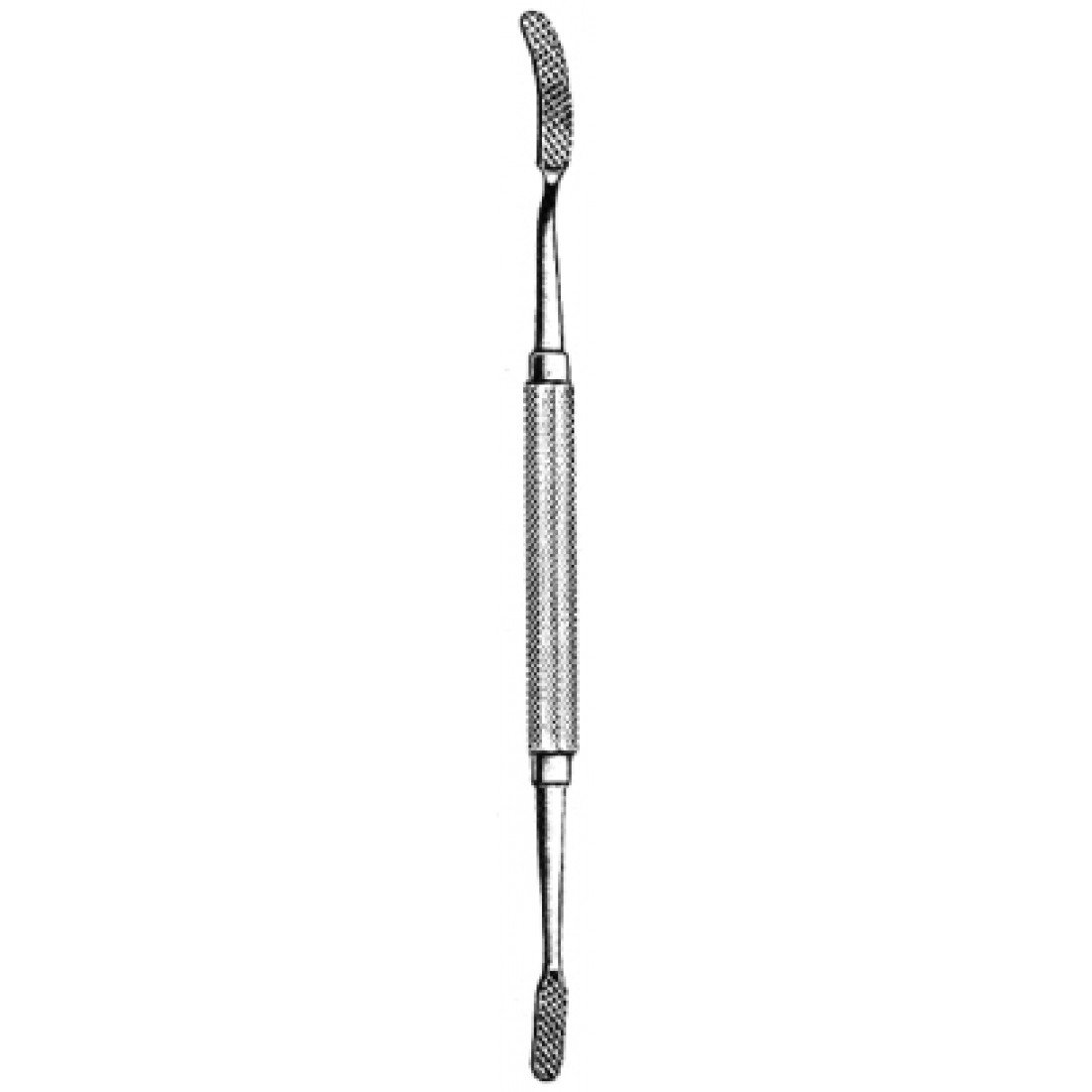 28.0452.11 Miller Kemik Raspası Çift Taraflı Çapraz Kesim 18cm Fig.11c