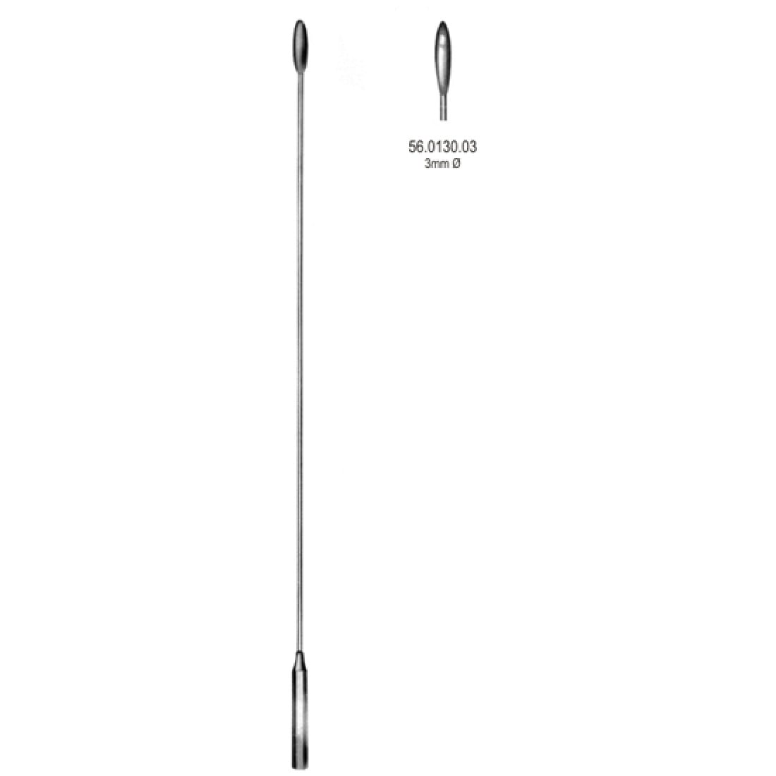 56.0130.03 Bakes Safra Kanalı Dilatörü 3mm, 30cm