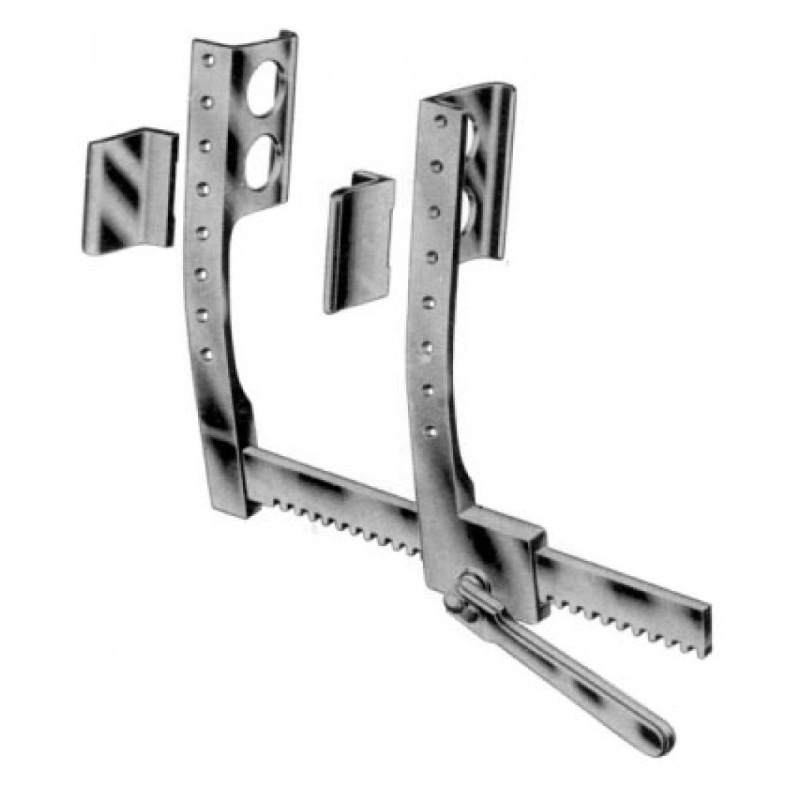 36.0550.02 Nissen Sternum Ekartörü 25cm, 2 Çift Bıçaklı