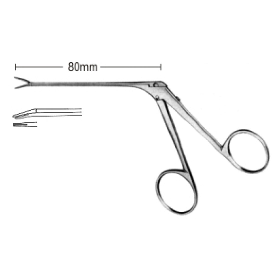 44.0140.01 McGee  Forseps 0.8x3.5mm, 8cm