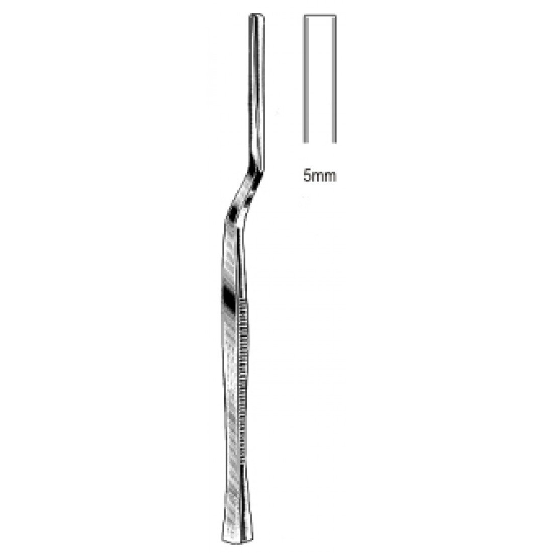46.0550.17 Killian Septum Guj-Kemik Oyucu 5mm, 17cm