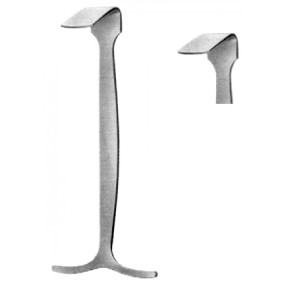 28.0734.01 Smillie Menisküs Ekartörü Açılı 32x19mm, 14.5cm