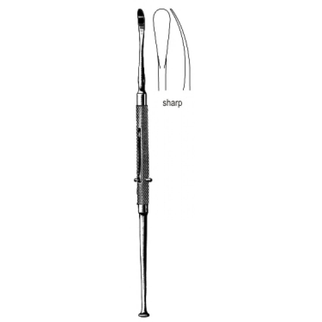 46.0434.19 Freer Septum Elevatör Keskin 19cm