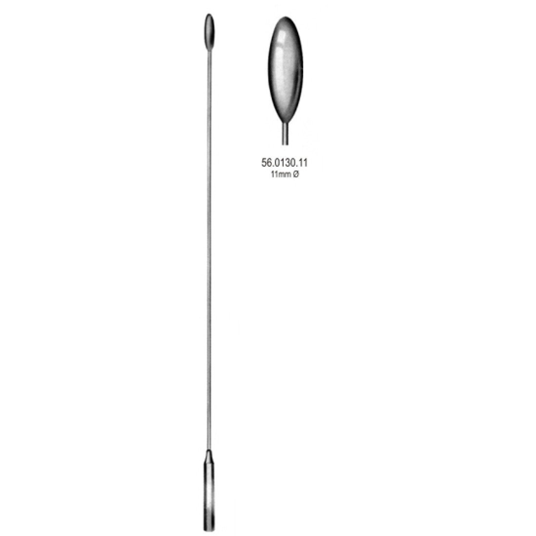 56.0130.11 Bakes Safra Kanalı Dilatörü 11mm, 30cm