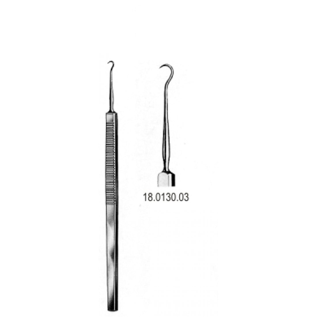 18.0130.03 Kanca Ekartör Tekli 16cm Fig.3
