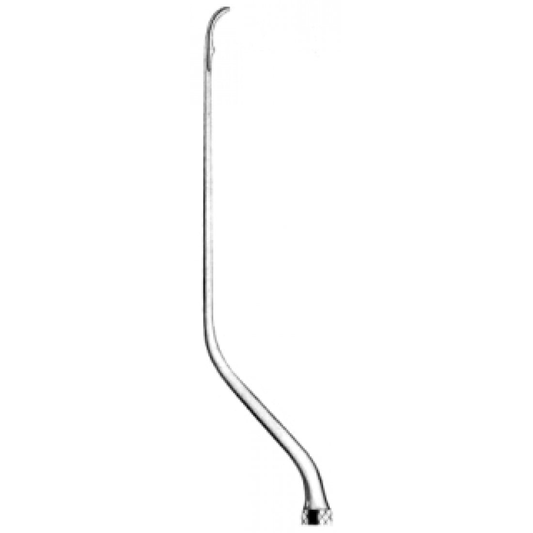 30.0434.19 Koos Mikro Vessal Bıçak Açılı Künt 19cm