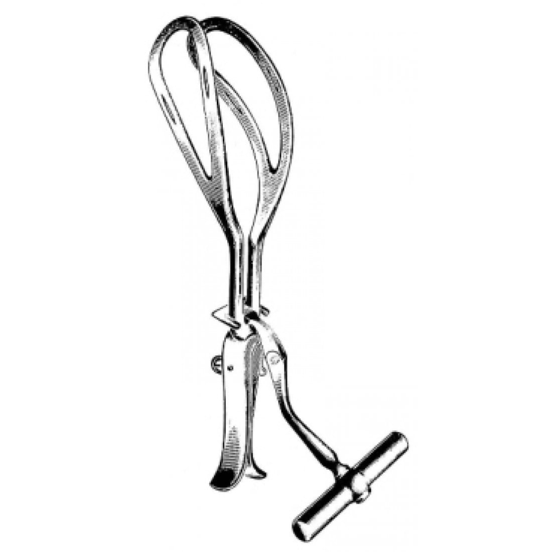 62.0250.40 Haig Fergusson Doğum Forsepsi  40cm