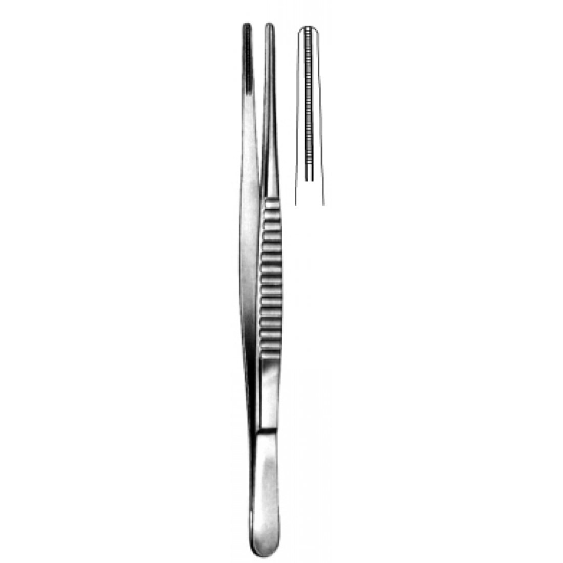 34.0040.16 DeBakey Atravmatik Doku Forsepsi 3.5mm, 16cm