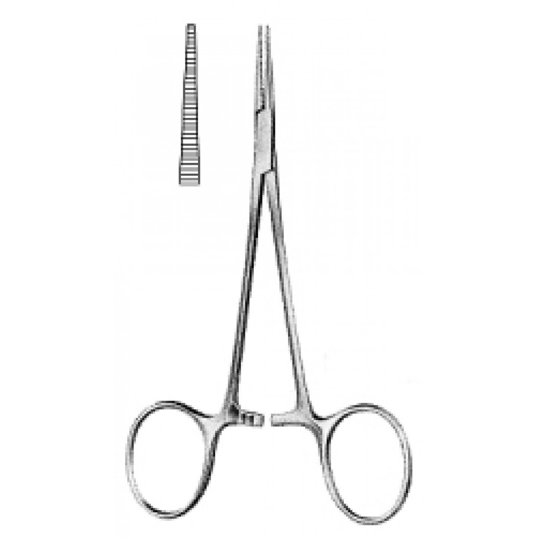 14.0070.10 Halstead Mikro Mosquito Forseps Düz 10cm