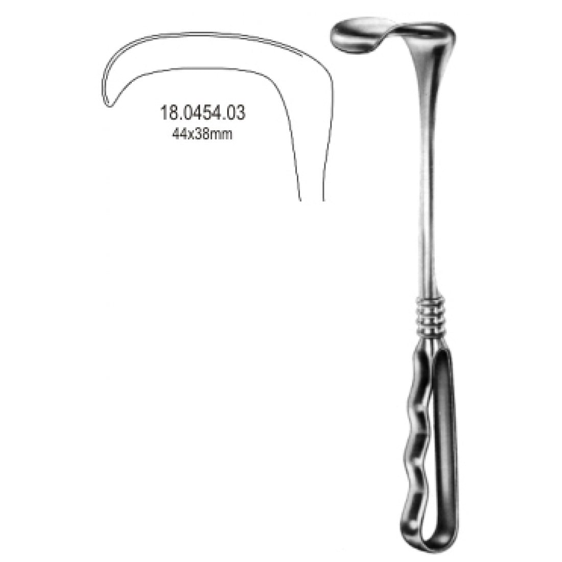 18.0454.03 Richardson Retractor 44x38mm