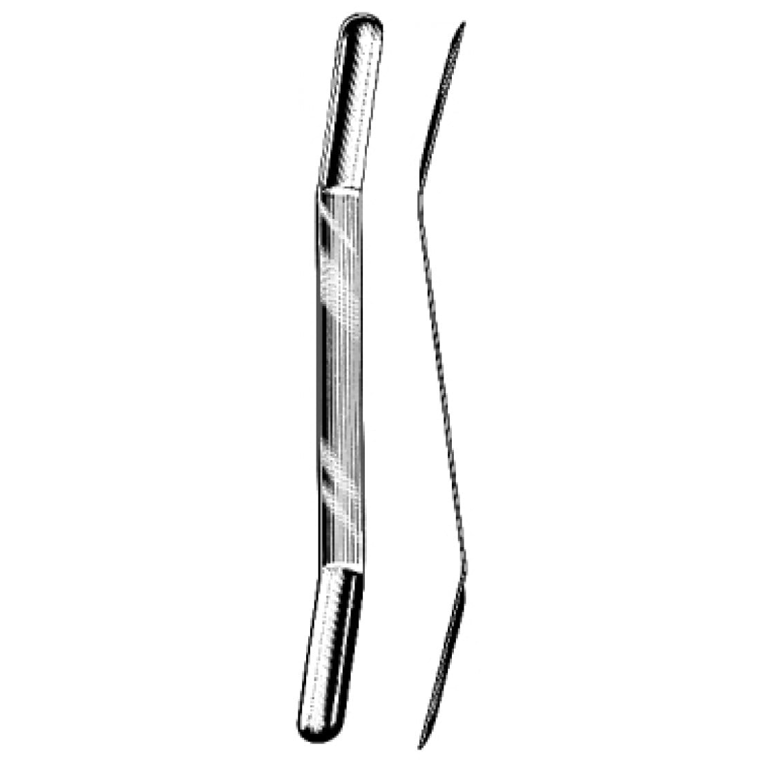 30.0336.18 Olivecrona Beyin Spatulası 18x22mm, 18cm