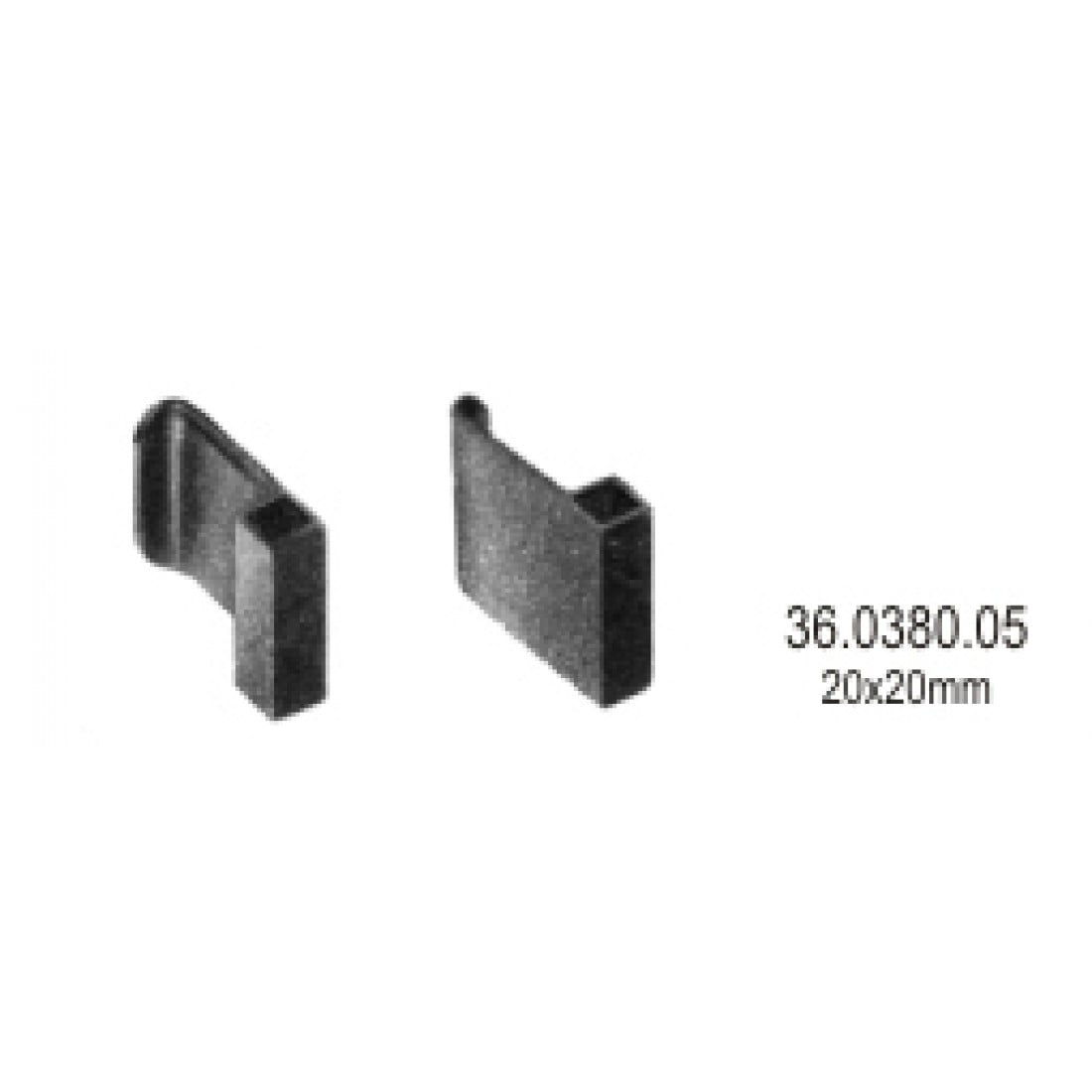 36.0380.05 Sadece Bıçaklar , Struck Ekartör İçin 20x20mm, Çift