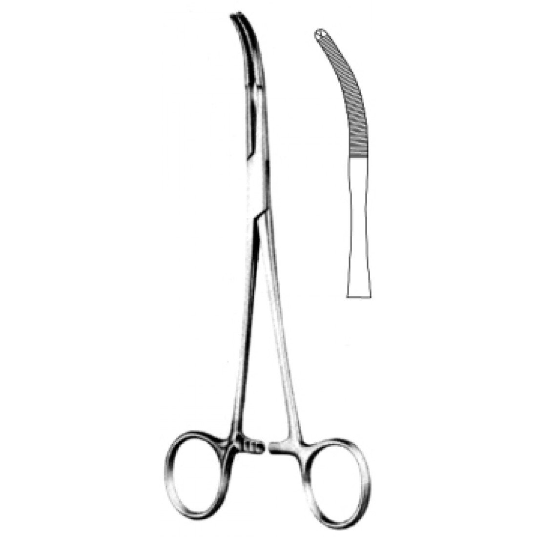14.0500.18 Mikulicz Periton Forseps 18cm