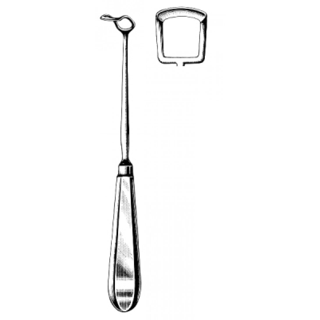 46.0856.02 Beckmann Adenoid Küret 17mm, 22cm Fig.2